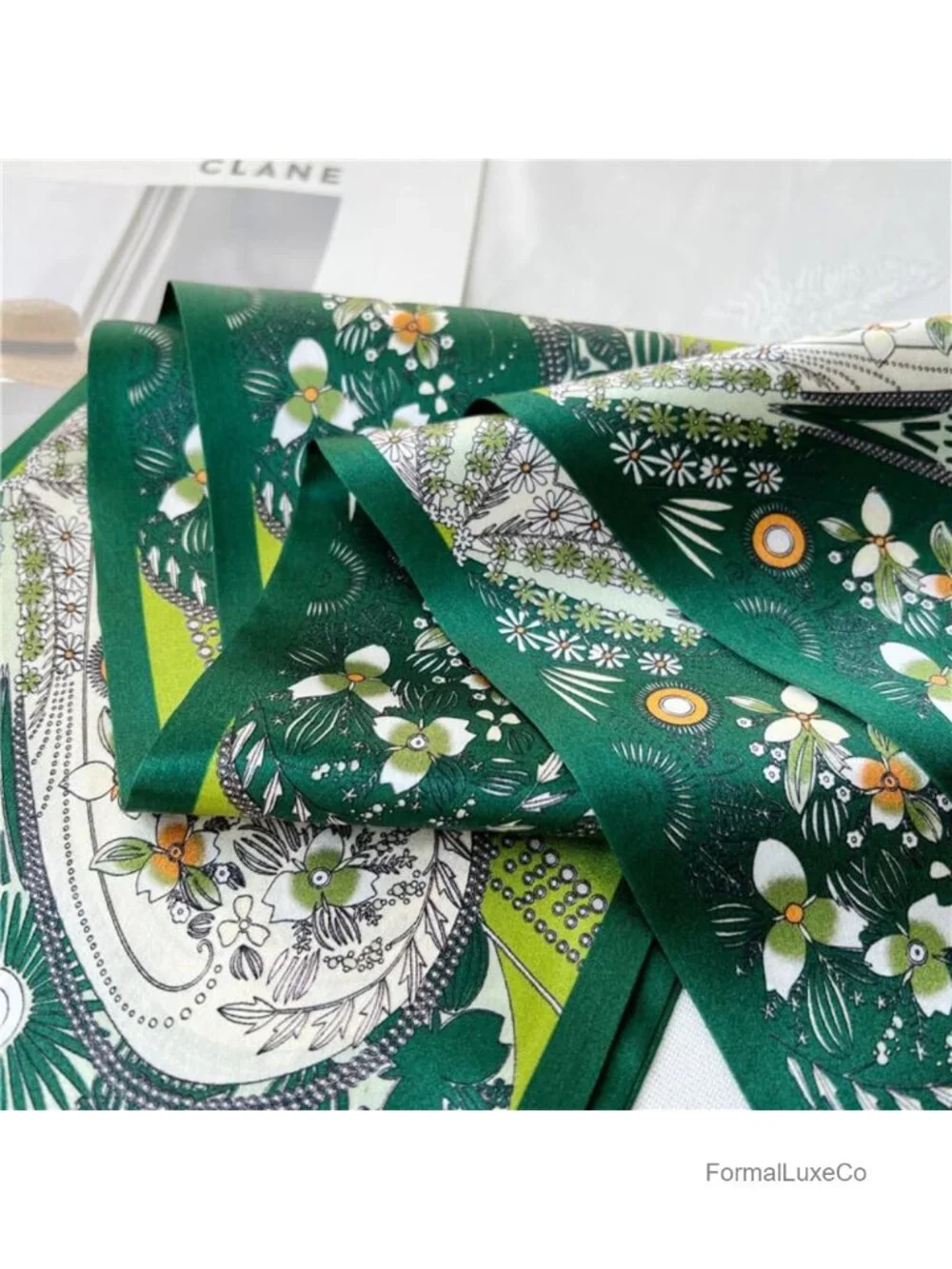 100% Mulberry Silk Long Scarf 59x6.3 inch Neck Scarf Head Wrap